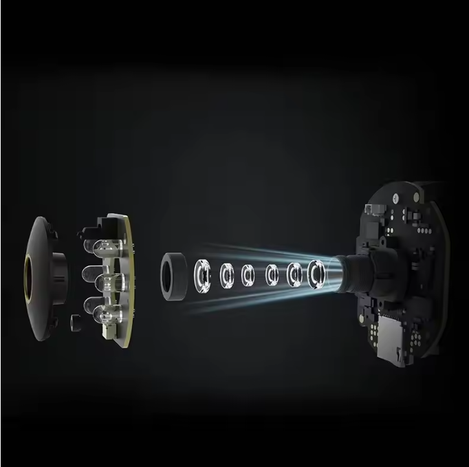 Caméra de Sécurité Intelligente 360° – Surveillance HD & Vision Nocturne